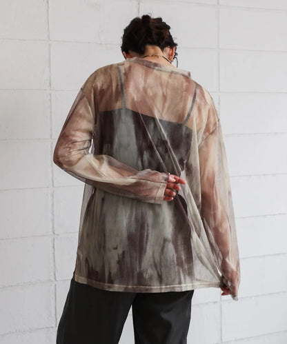 Bou Jeloud Nuanced Pattern Sheer Innerwear