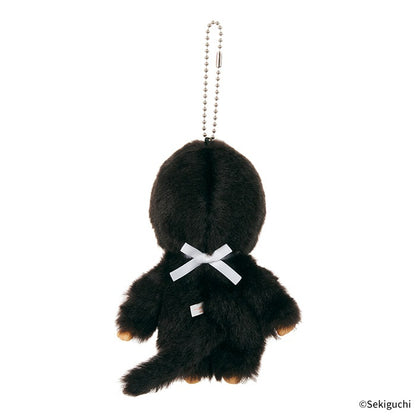 Monchhichi COLORS Keychain White & Black