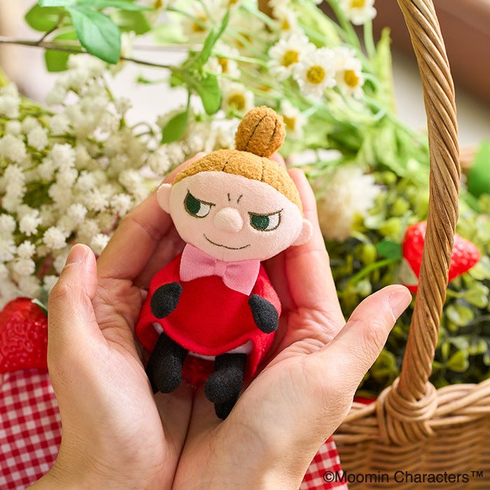 Moomin Strawberry-like Little My Keychain Plush