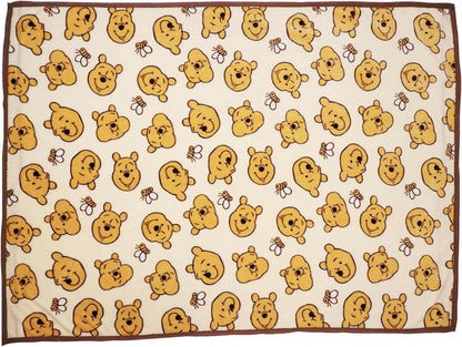 Disney Winnie the Pooh Faces Blanket 200×140cm