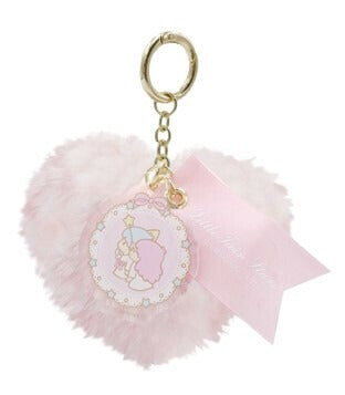 Sanrio Characters Fur Charm Little Twin Stars