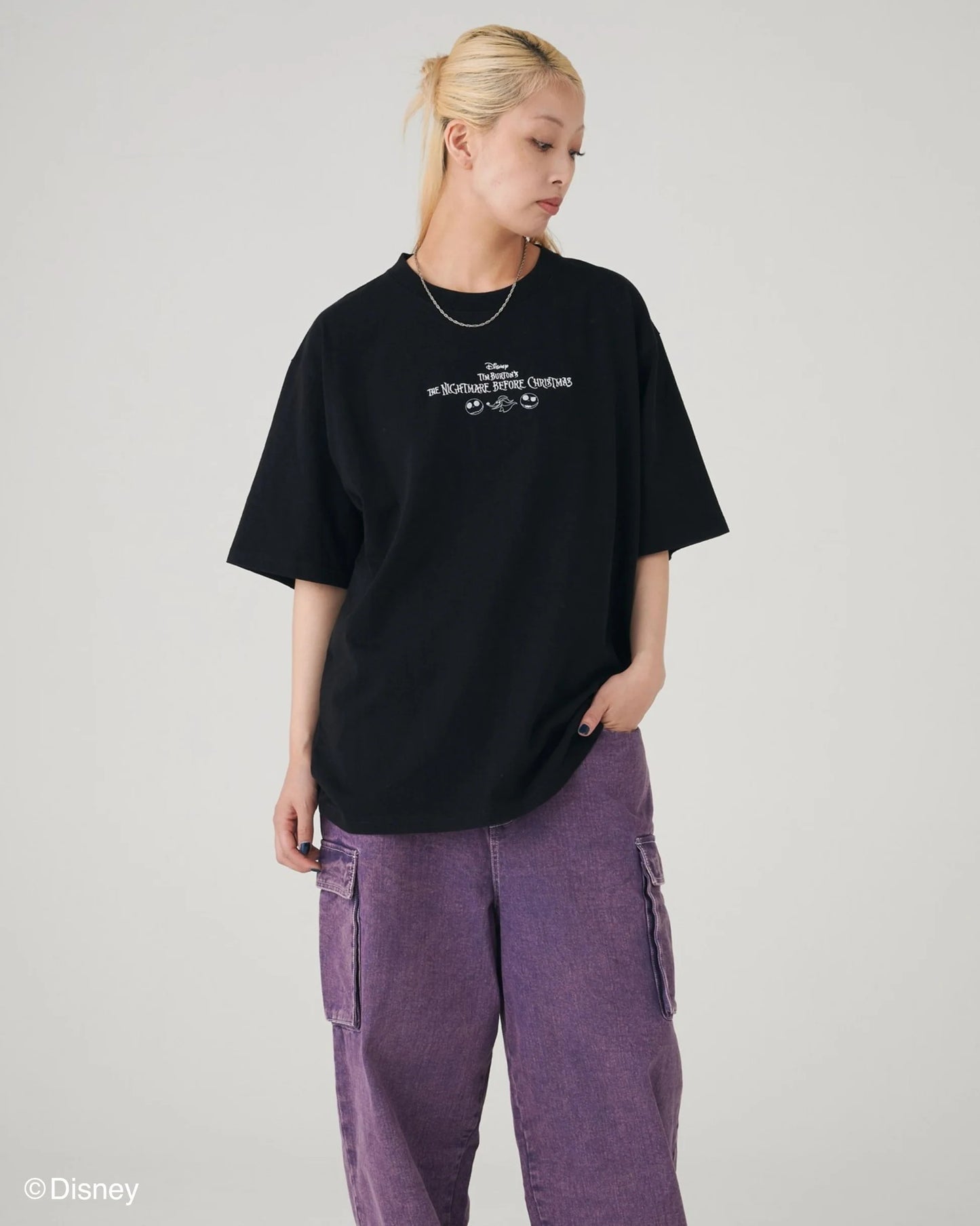 The Nightmare Before Christmas Multi Illust T-shirt