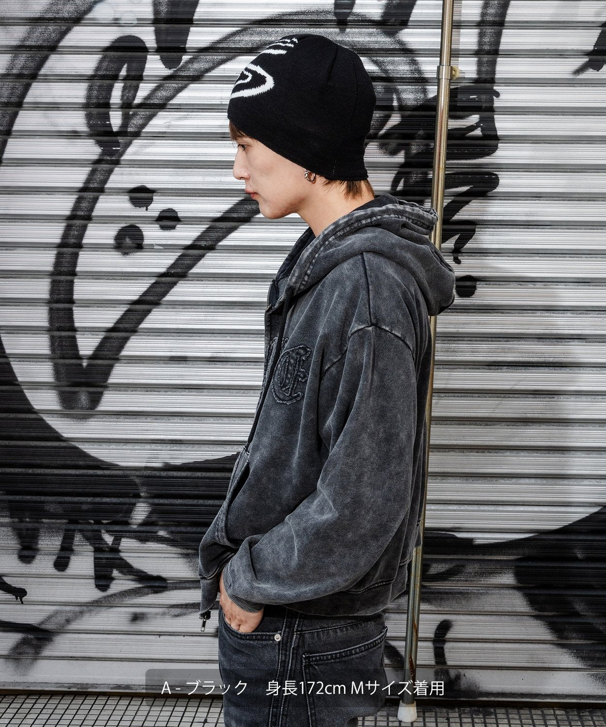 Vintage-Inspired Short-Length Fleece Sweatshirt with Zip-Up