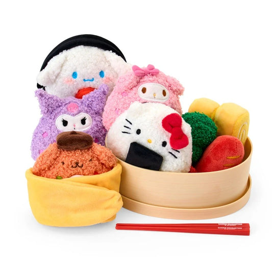 Sanrio Characters Onigiri Plush Set – Kawaii Bento Collection Box