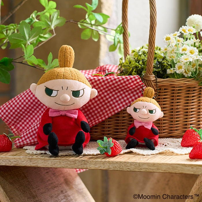 Moomin Strawberry-like Little My Keychain Plush