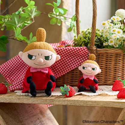 Moomin Strawberry-like Little My Keychain Plush
