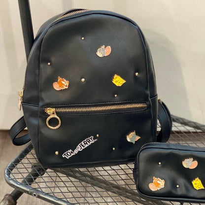 TOM & JERRY x Flapper Epost Studs Backpack