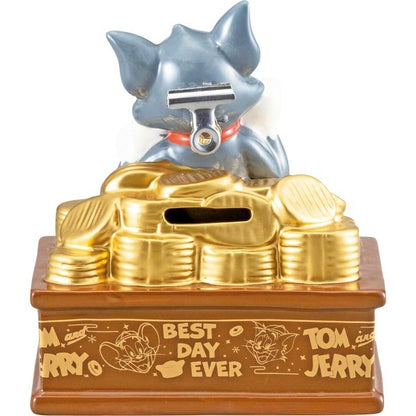 Tom and Jerry Piggy Bank with Lottery Stand