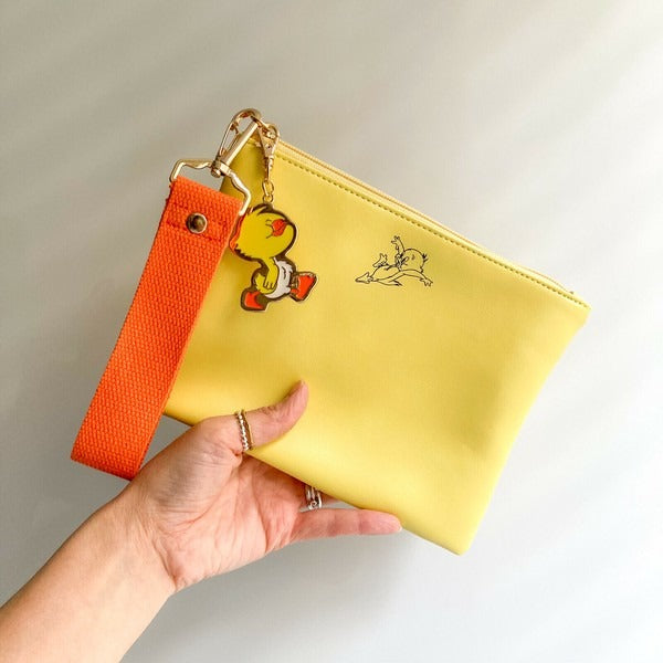 TOM and JERRY x Flapper Quacker Flat Pouch