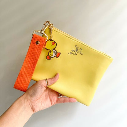 TOM and JERRY x Flapper Quacker Flat Pouch