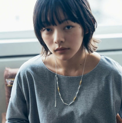 Plump Motif Adjustable Necklace