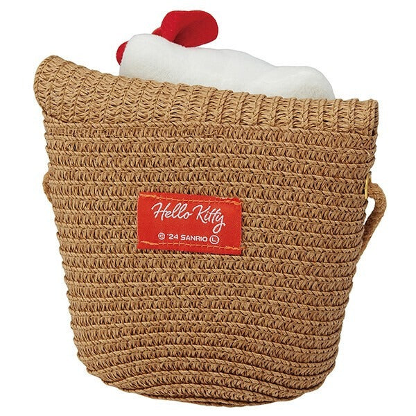 Sanrio Characters Straw Material Shoulder Bag