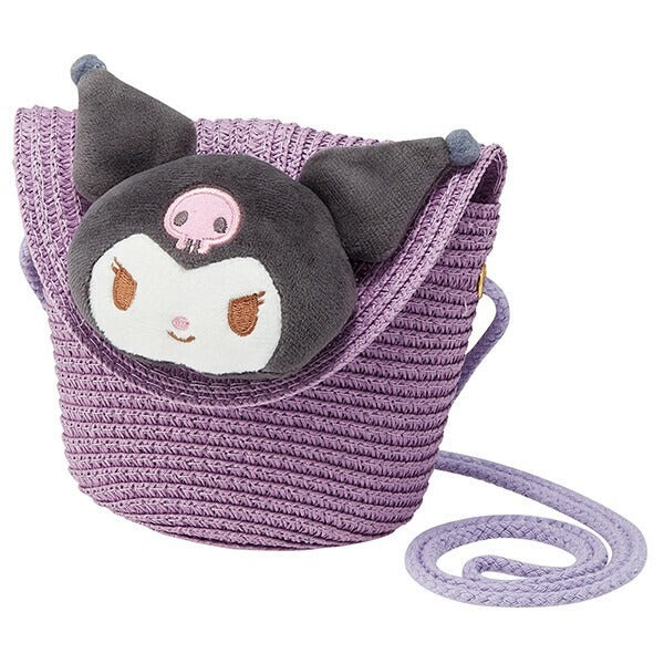 Sanrio Characters Straw Material Shoulder Bag