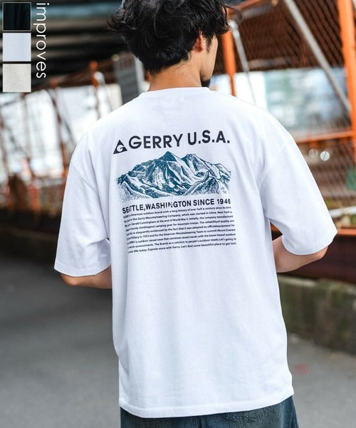 GERRY MT motif short-sleeved T-shirt