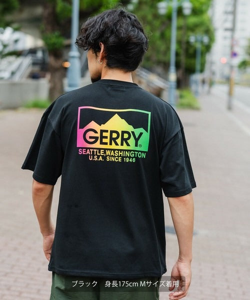 GERRY Custom-made gradient short-sleeved T-shirt
