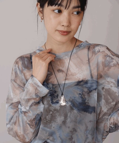 Big Metal Top Necklace