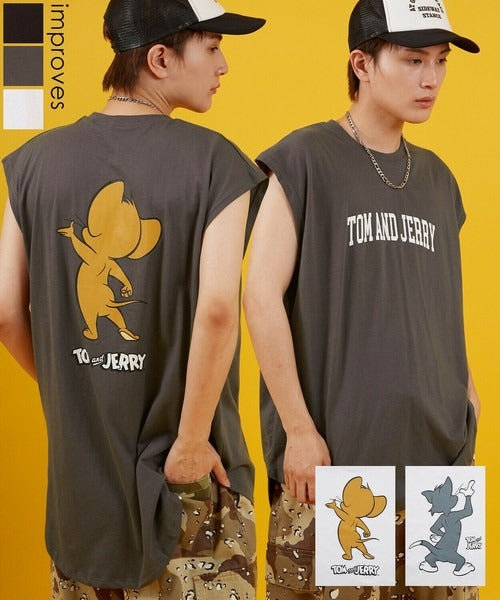 TOM and JERRY Sleeveless T-shirt