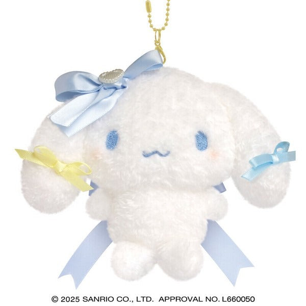 Sanrio Characters Plush Keychain Runrun Ribbon