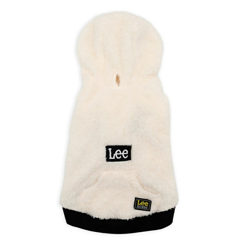 Lee Dog Clothes Autumn Boa Fleece Hoodie