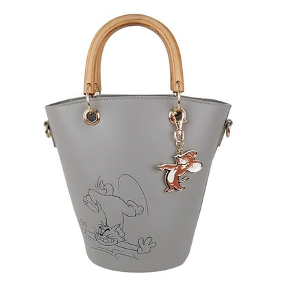 TOM and JERRY×Flapper charm shoulder bag