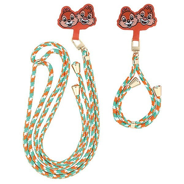 Disney Chip and Dale Mobile Phone Rope Strap Set