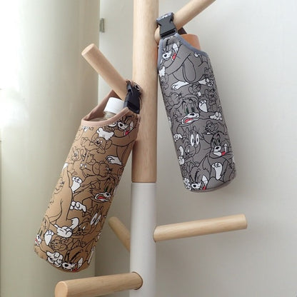 TOM and JERRY×Flapper All-over Print PET Bottle Holder