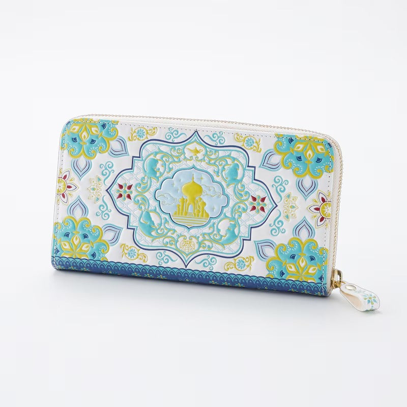 Disney Characters Zipper Long Wallet made in Japan