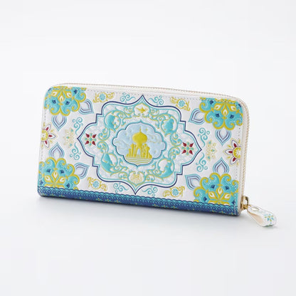 Disney Characters Zipper Long Wallet made in Japan