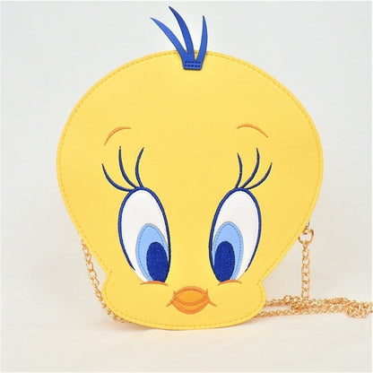 LOONEY TUNES x Flapper Tweety Die-cut Shoulder Bag