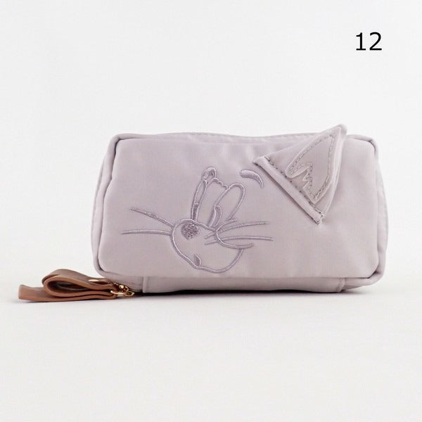 TOM and JERRY×Flapper Muted Color Cosmetic Pouch