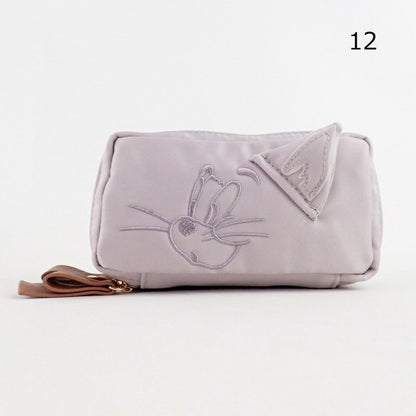 TOM and JERRY×Flapper Muted Color Cosmetic Pouch