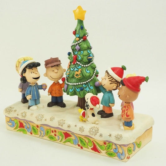 Christmas Snoopy and the Peanuts Gang Decorated Tree