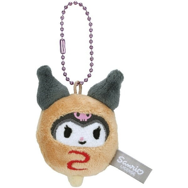 Sanrio Characters Plush Keychain Set