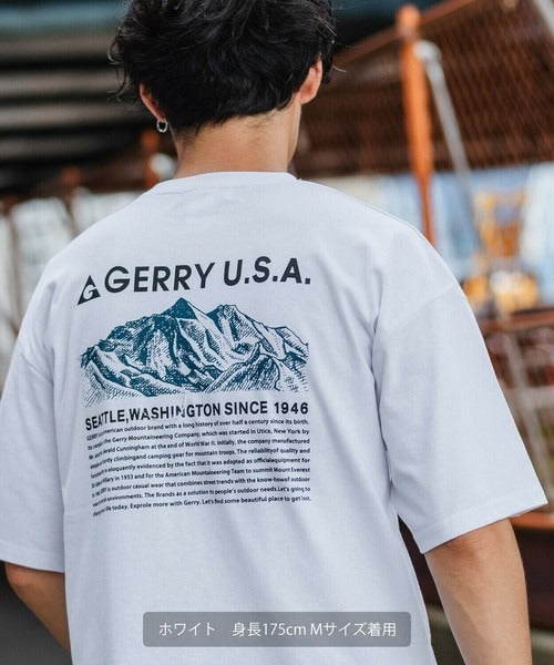 GERRY MT motif short-sleeved T-shirt