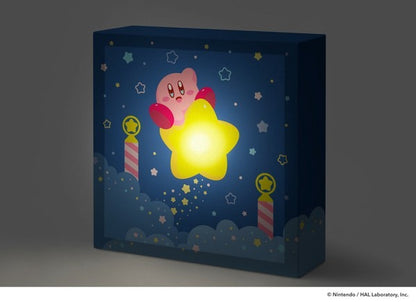 Kirby's Dream Land Glowing Canvas Art x Gift Box (Warp Star)