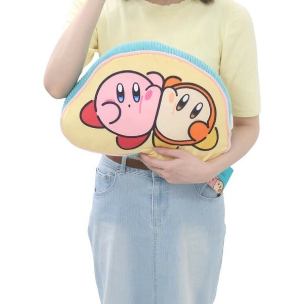 Kirby of the Stars Cushion Kirby Play with Waddle Dee
