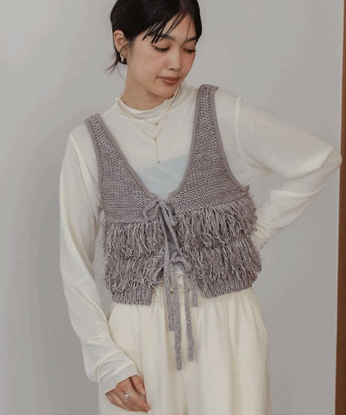 Loop Knit Vest