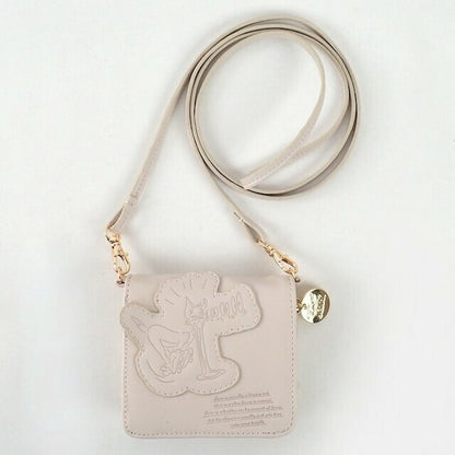 TOM and JERRY×Flapper Latte Color Mini Wallet