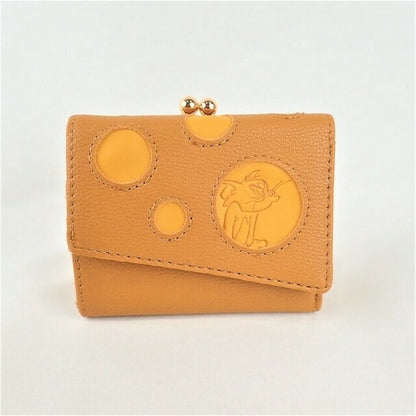 TOM and JERRY×Flapper Cheese Purse Mini Wallet with Holes