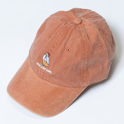RED CAP GIRL Pigmented Cap
