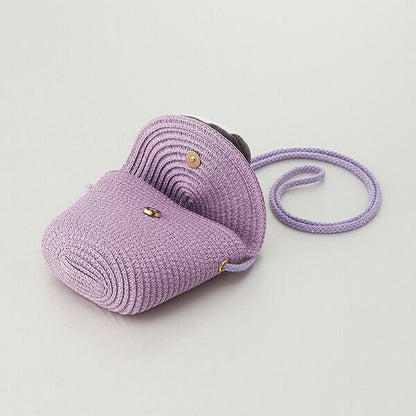 Sanrio Characters Straw Material Shoulder Bag