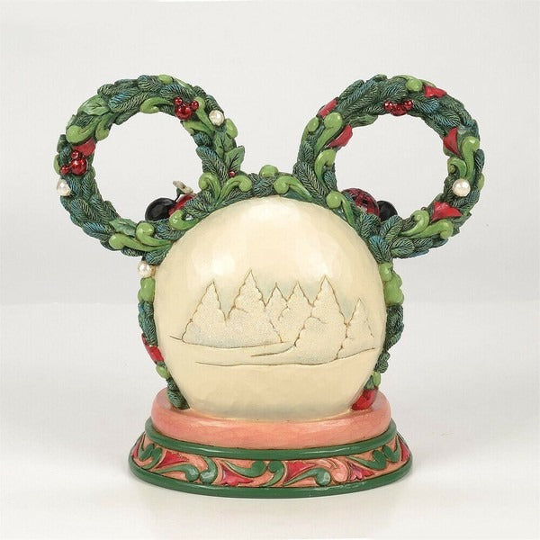 Disney Traditions Mickey & Minnie Christmas LED Diorama