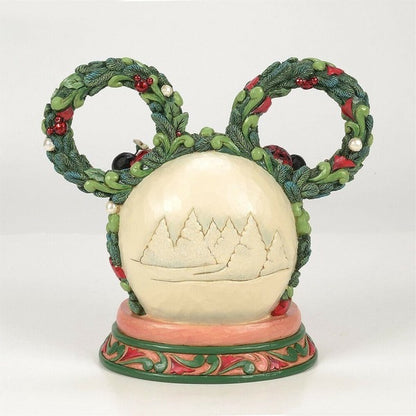 Disney Traditions Mickey & Minnie Christmas LED Diorama