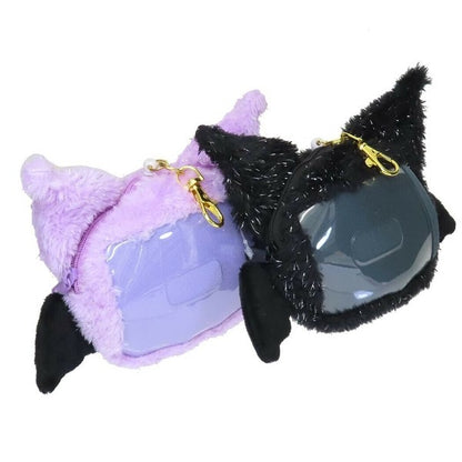 My Melody & Kuromi Face Card Holder Angel Series