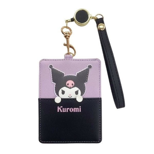 Sanrio Characters Pass Case With Reel