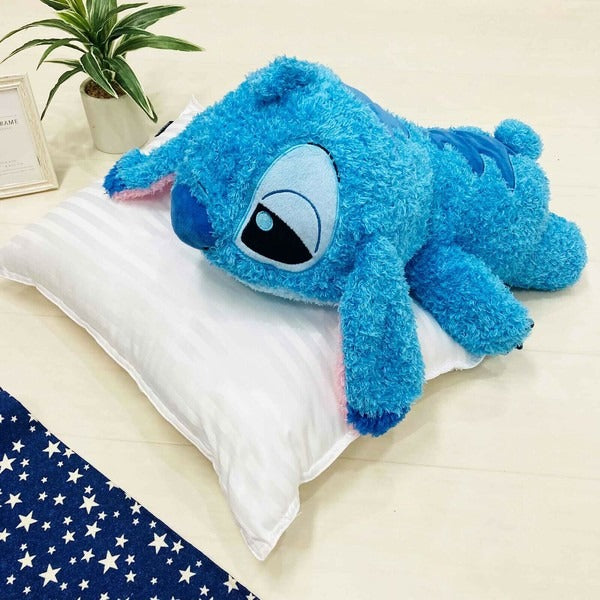 Disney Stitch Fluffy Sleeping Plush Toy