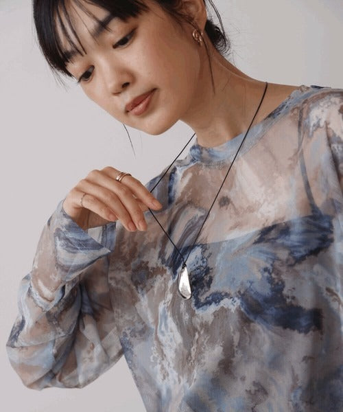 Big Metal Top Necklace