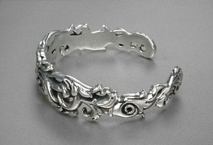Hard-Core Silver Bracelet