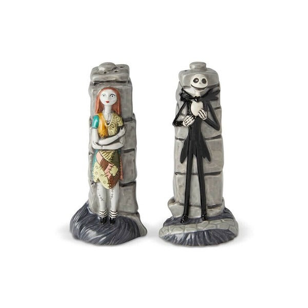 Enesco Disney Jack and Sally Salt & Pepper
