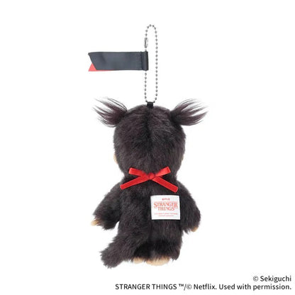 Monchhichi x Stranger Things Collaboration Limited Edition Plush Keychain - Eleven Girl